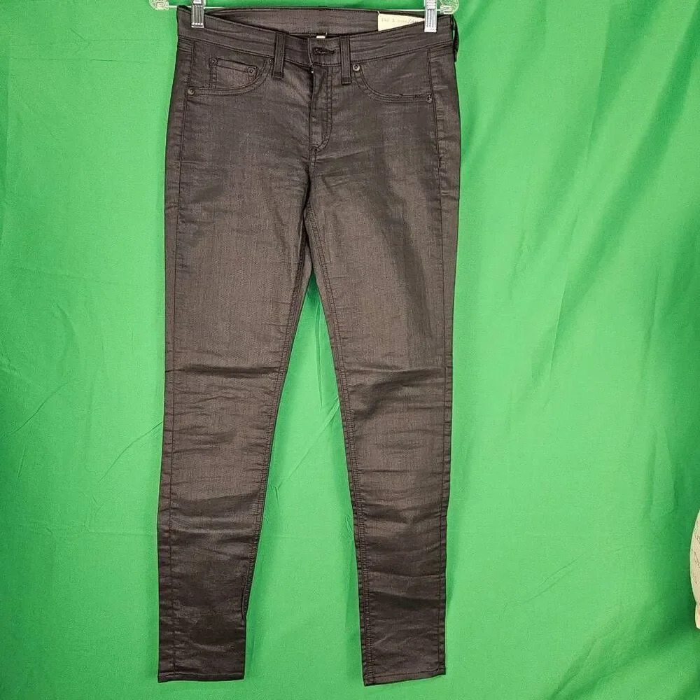 Rag & Bone Jean Womens Black Leggings 28